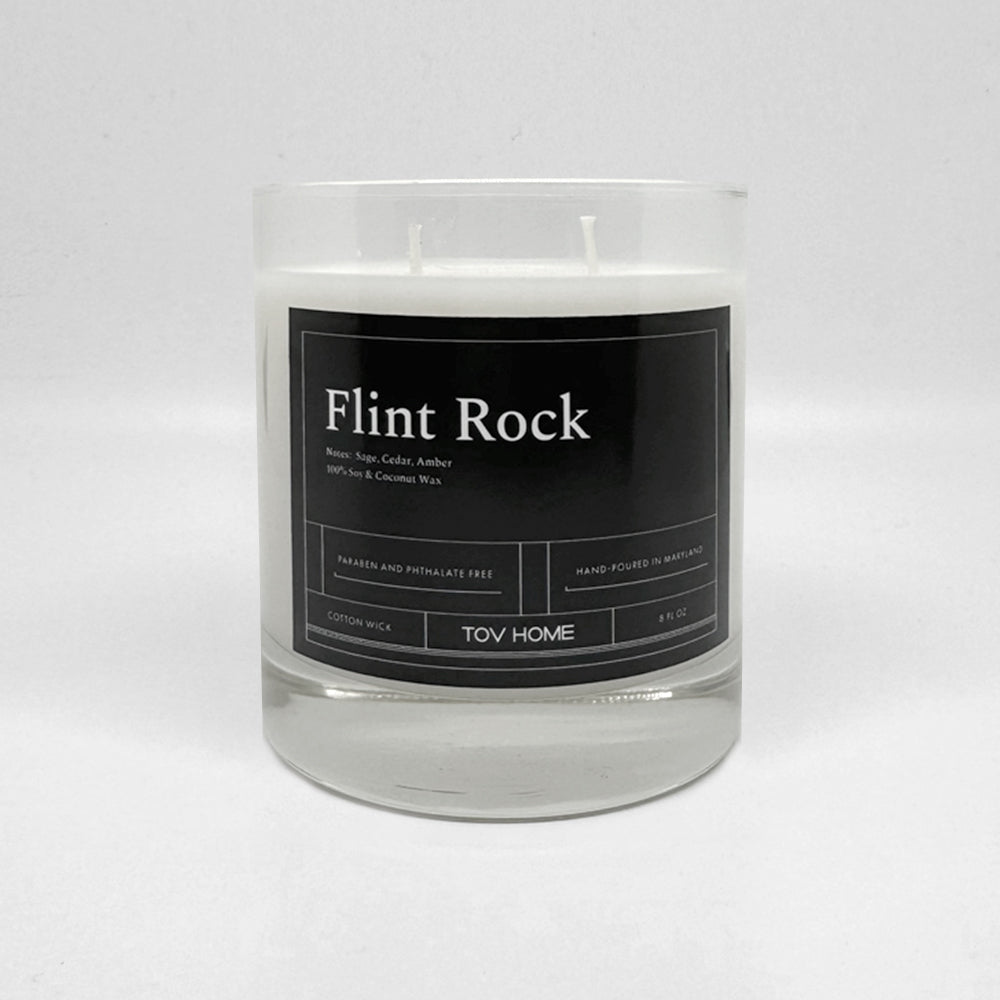 Flint Rock - 8oz candle
