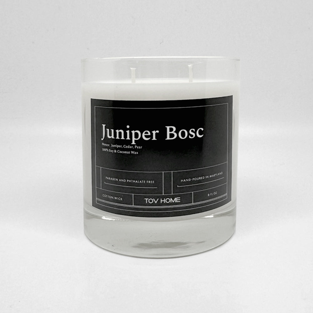 Juniper Bosc - 8oz candle