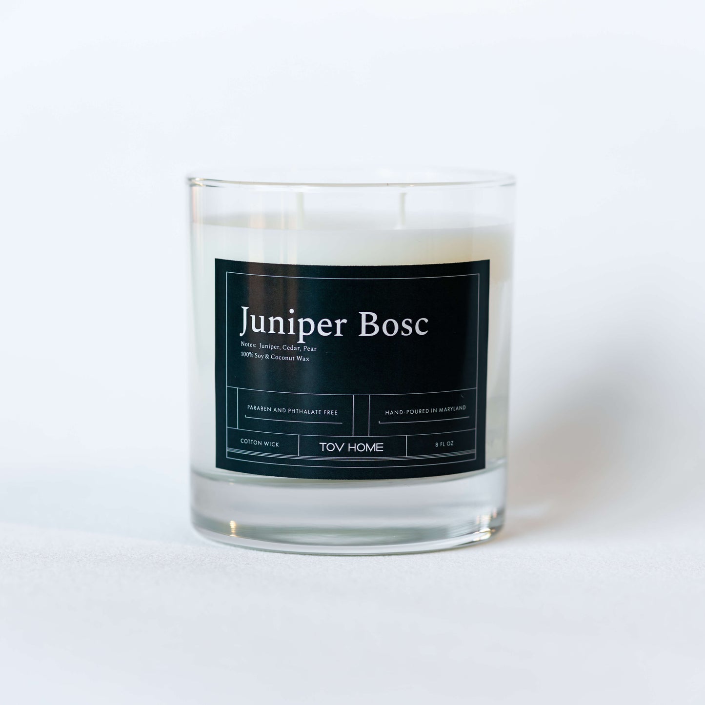 Juniper Bosc - 8oz candle