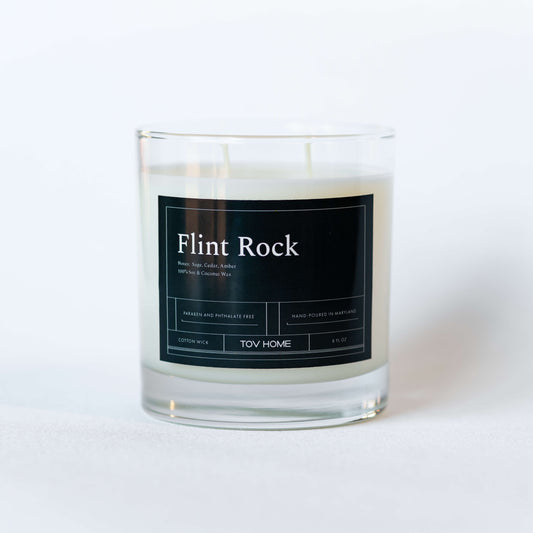 Flint Rock - 8oz candle